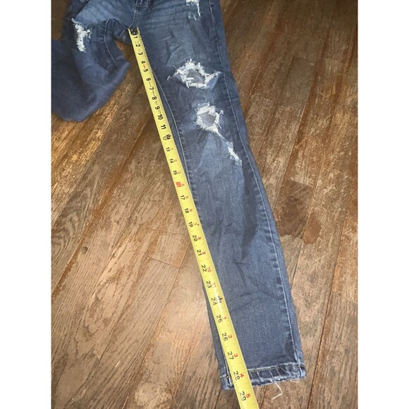 JUDY BLUE HIGH WAIST SKINNY WOMENS JEANS SIZE 1/25 - Picture 6 of 7
